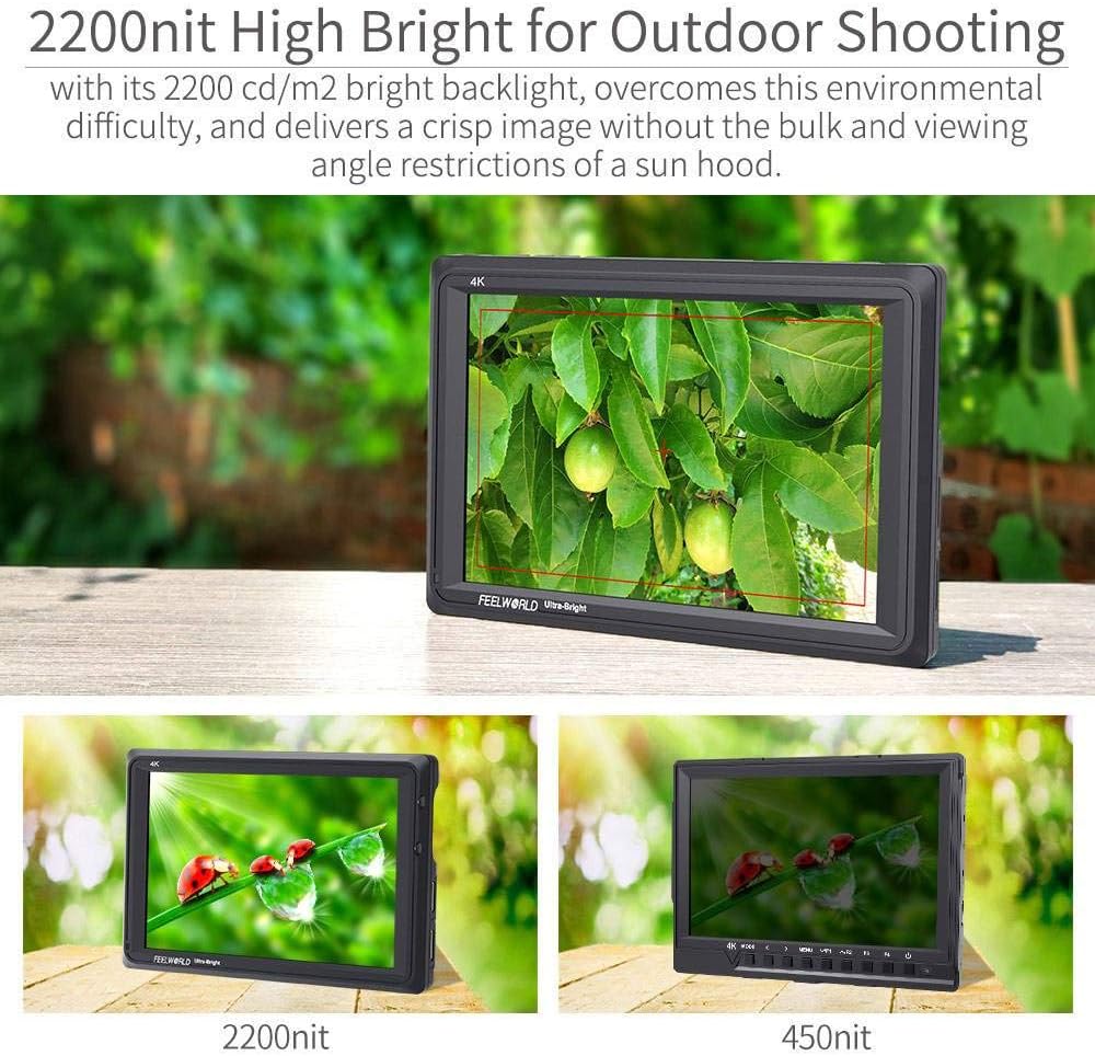 7 Inch 2200nit Ultra Bright DSLR Camera Field Monitor S214400
