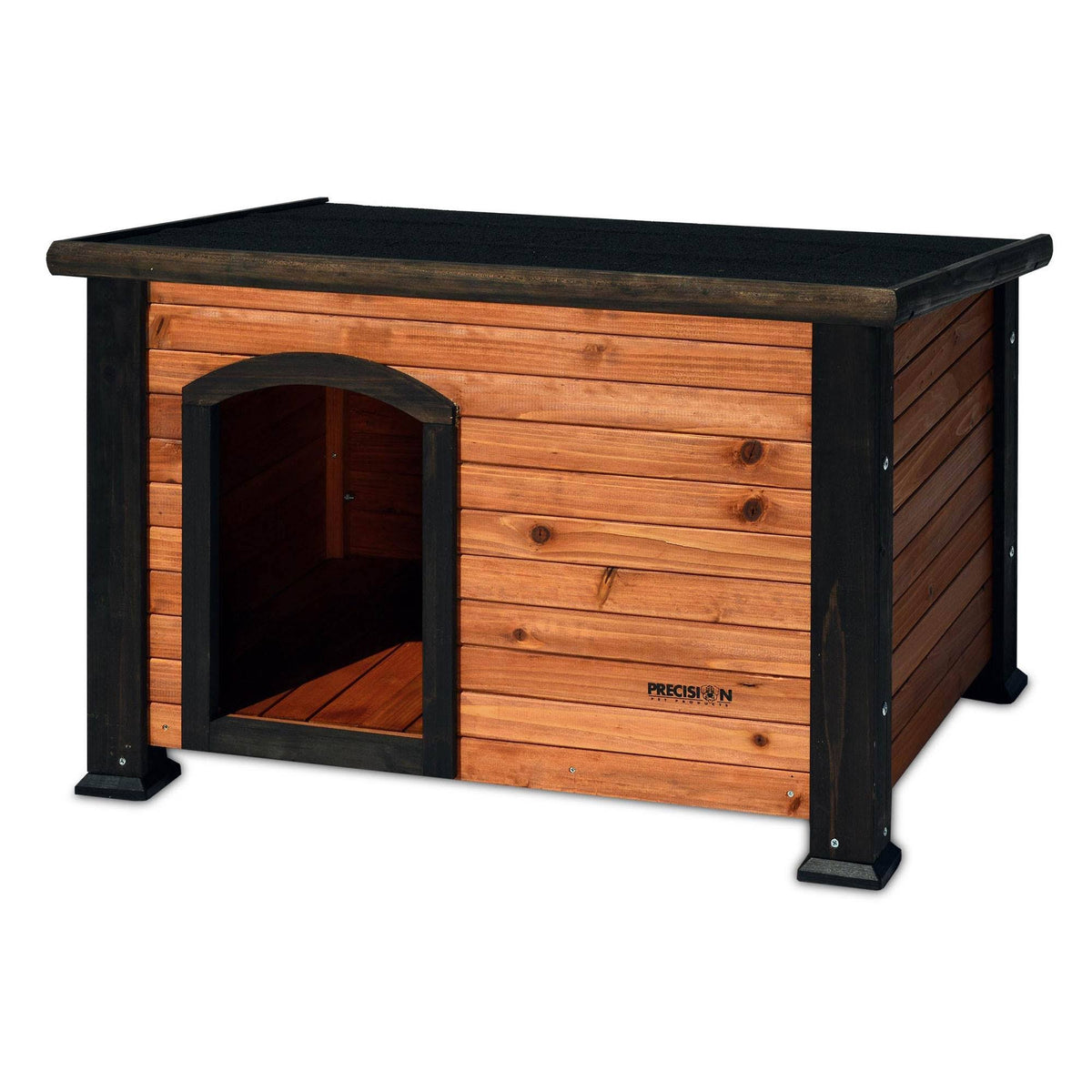 Natural Log Cabin Dog House J393800