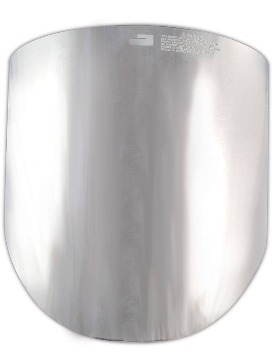 Clear Molded Polycarbonate Faceshield Window Z298
