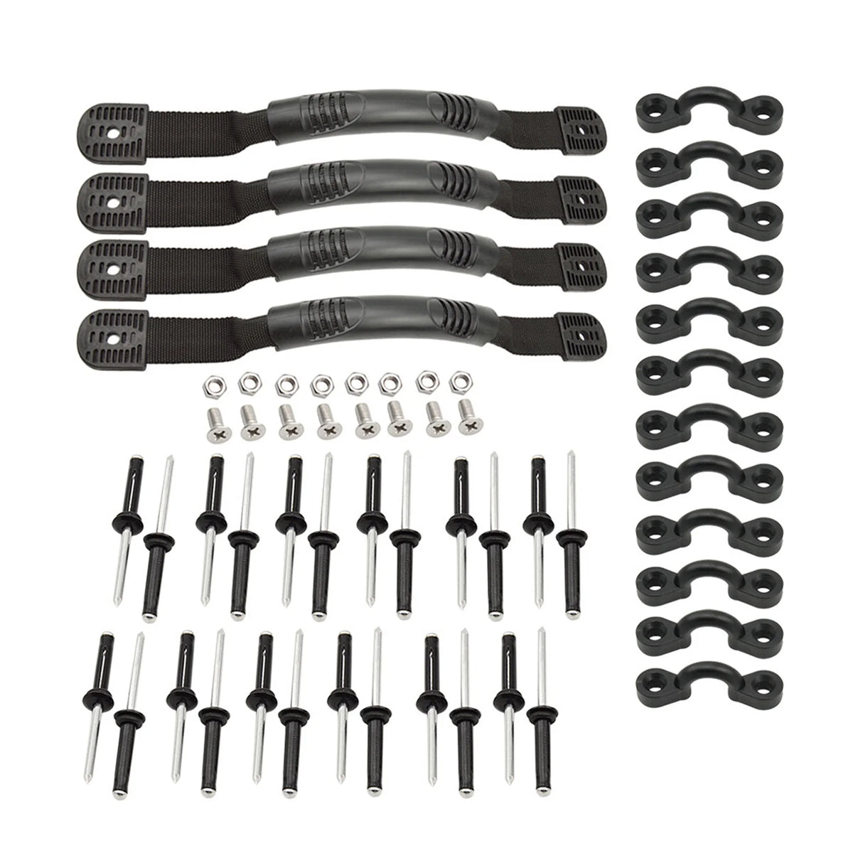 Kayak Carry Handles Pad Eye Rivets Set Boat Canoe Accessory V115