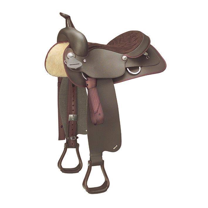 Full Brown Western All Rounder Saddle A53128