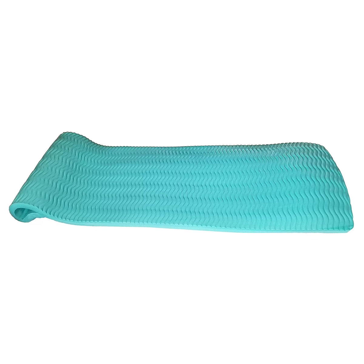 Seafoam Blue Foam Swimming Pool Lounger Mat Y2735