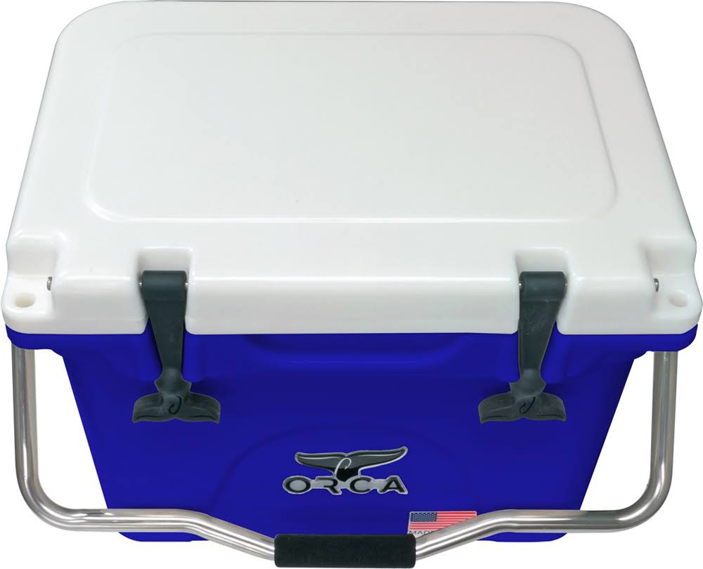 Extra Heavy Duty 20-Quart Coolers - Orange/White F657084