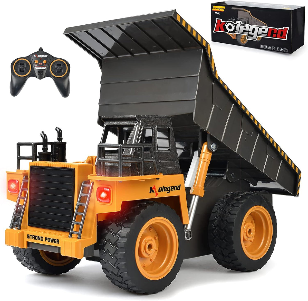 22 Channel RC Excavator Toy 1/14 Scale Rechargeable with Metal Shovel N52441