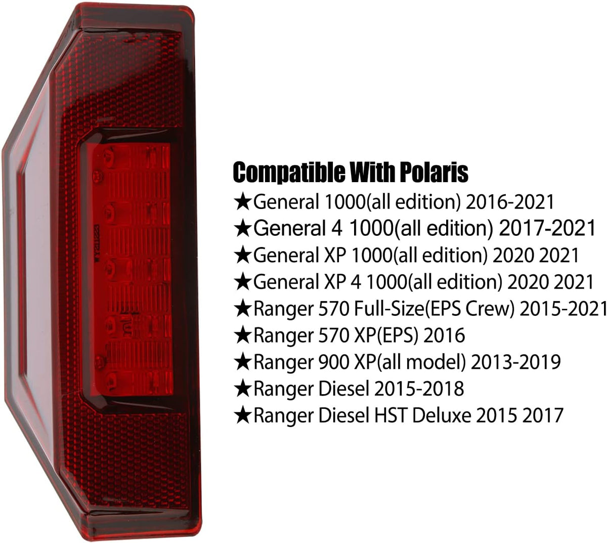 Tail Light Assembly Pack of 2 I17601