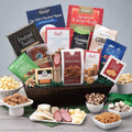 Deluxe Snack and Chocolate Gift Basket H400