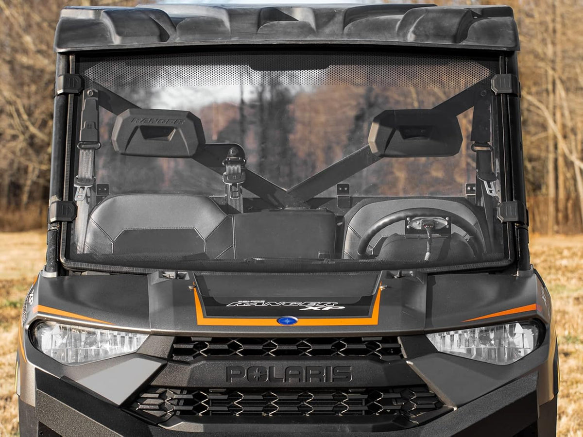Clear Scratch Resistant Full Windshield for Polaris Ranger XP 1000 / Crew J5540