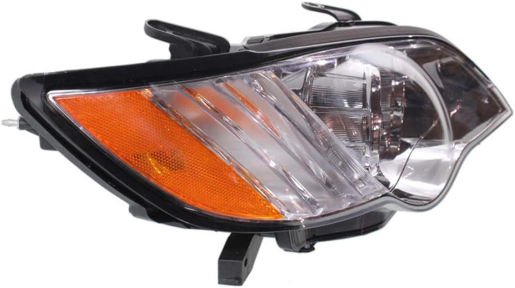 Subaru Legacy Headlight Assembly 2008 2009 Pair w/Bulbs L3289