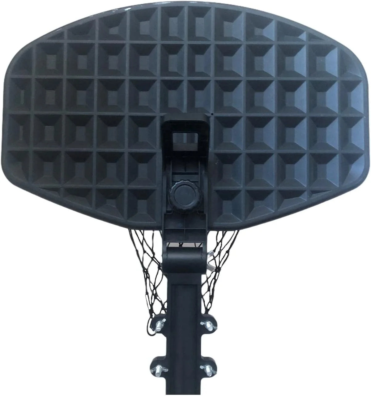 Basketball Hoop for Trampoline Backboard Toy Outdoor Sports Frame Attachment for Curved Pole T729