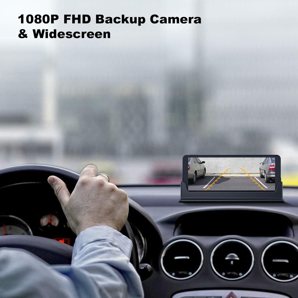 7 inch HD Backup Camera and Monitor Kit with 49ft Wired Rear Camera O45574