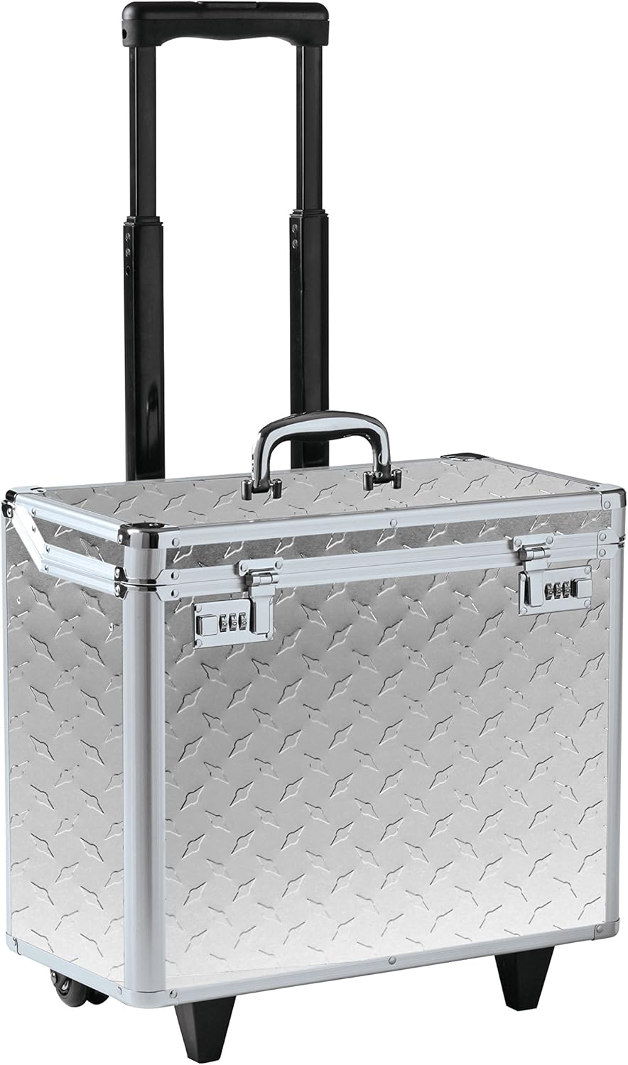 Locking Mobile Business Case, Letter Size, White Q5793