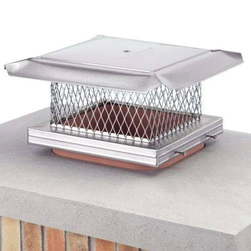 12 inch x 12 inch Stainless Steel Chimney Cap C3155