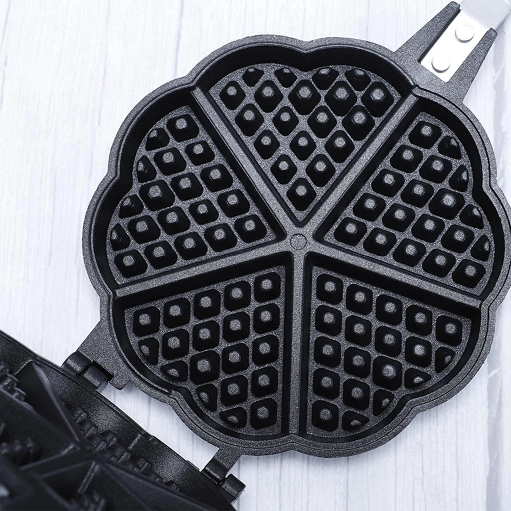 6 Waffle Maker Pan Portable Bakeware L4684