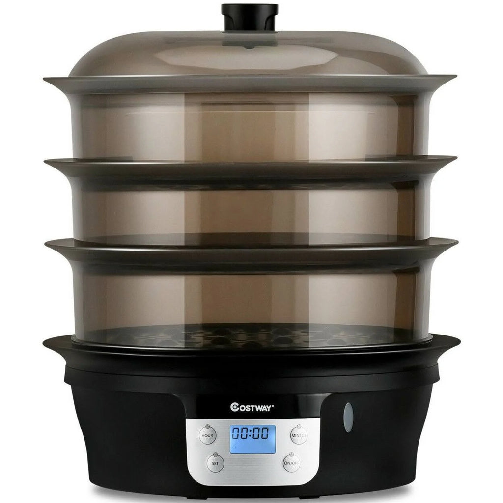 3 Tier 20qt Electric Food Steamer D196192
