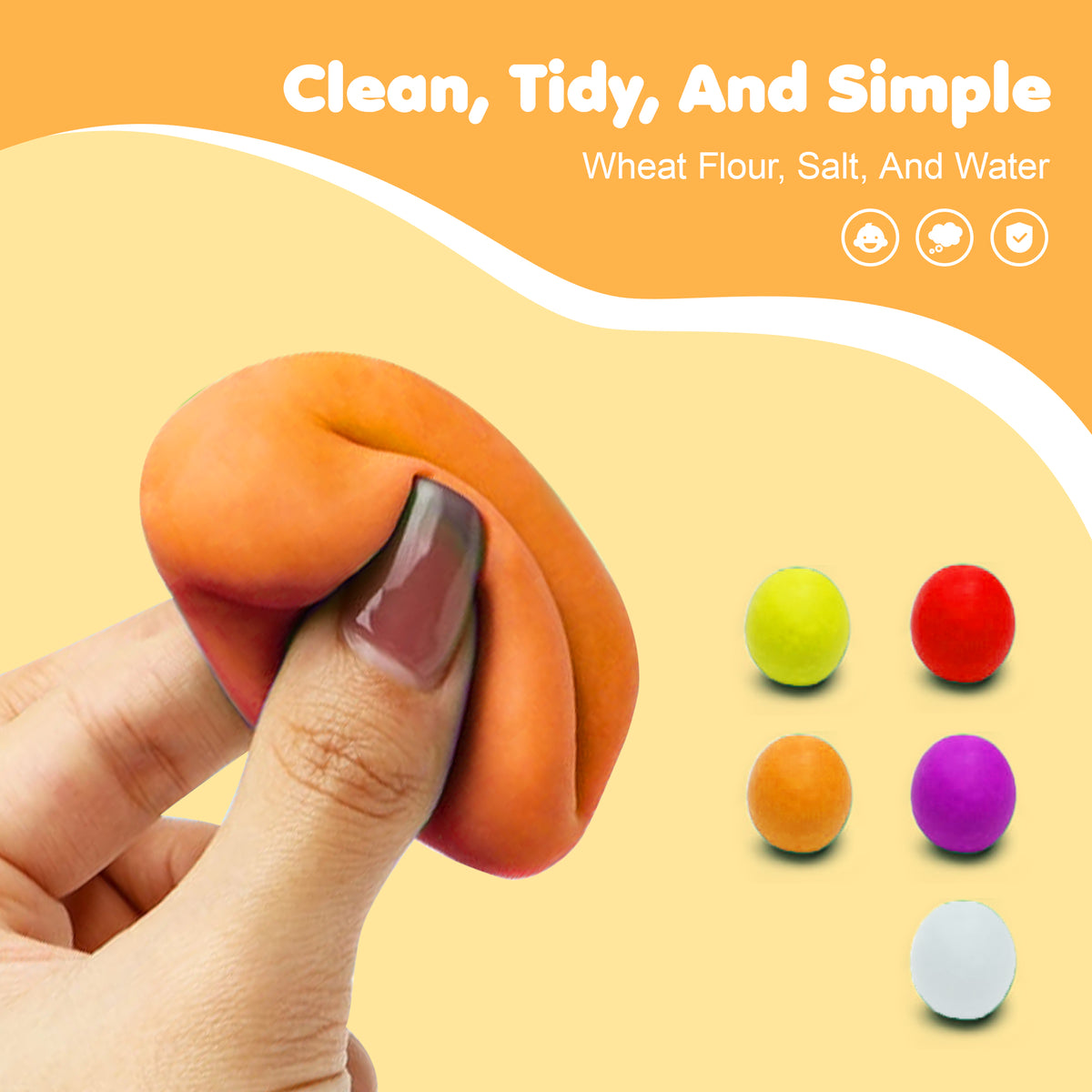 Play Dough Toys Colored Clay Set with Dinosaur Mold Z448015