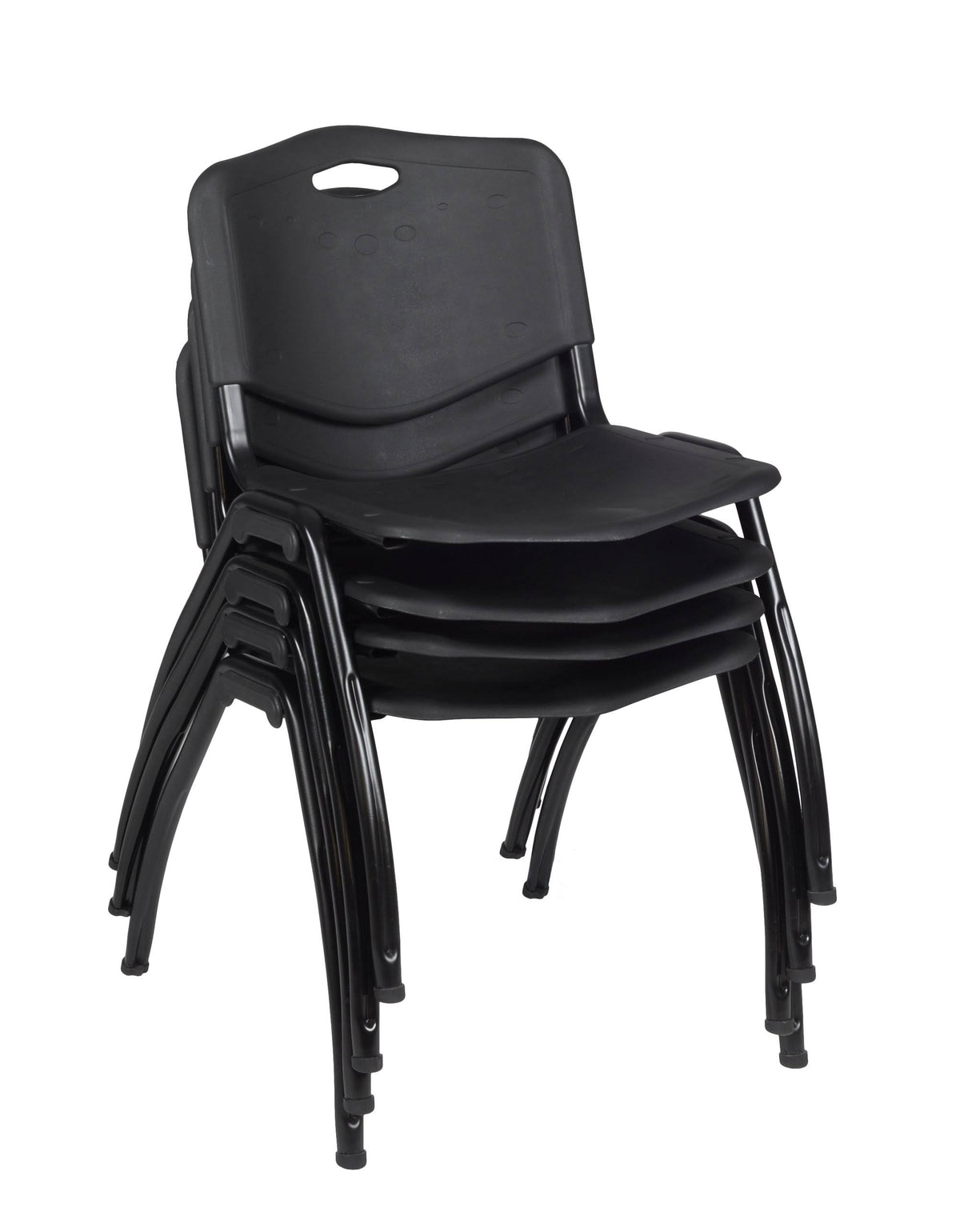 Flip Top Mobile Training Table with 2 Stack Chairs G44359