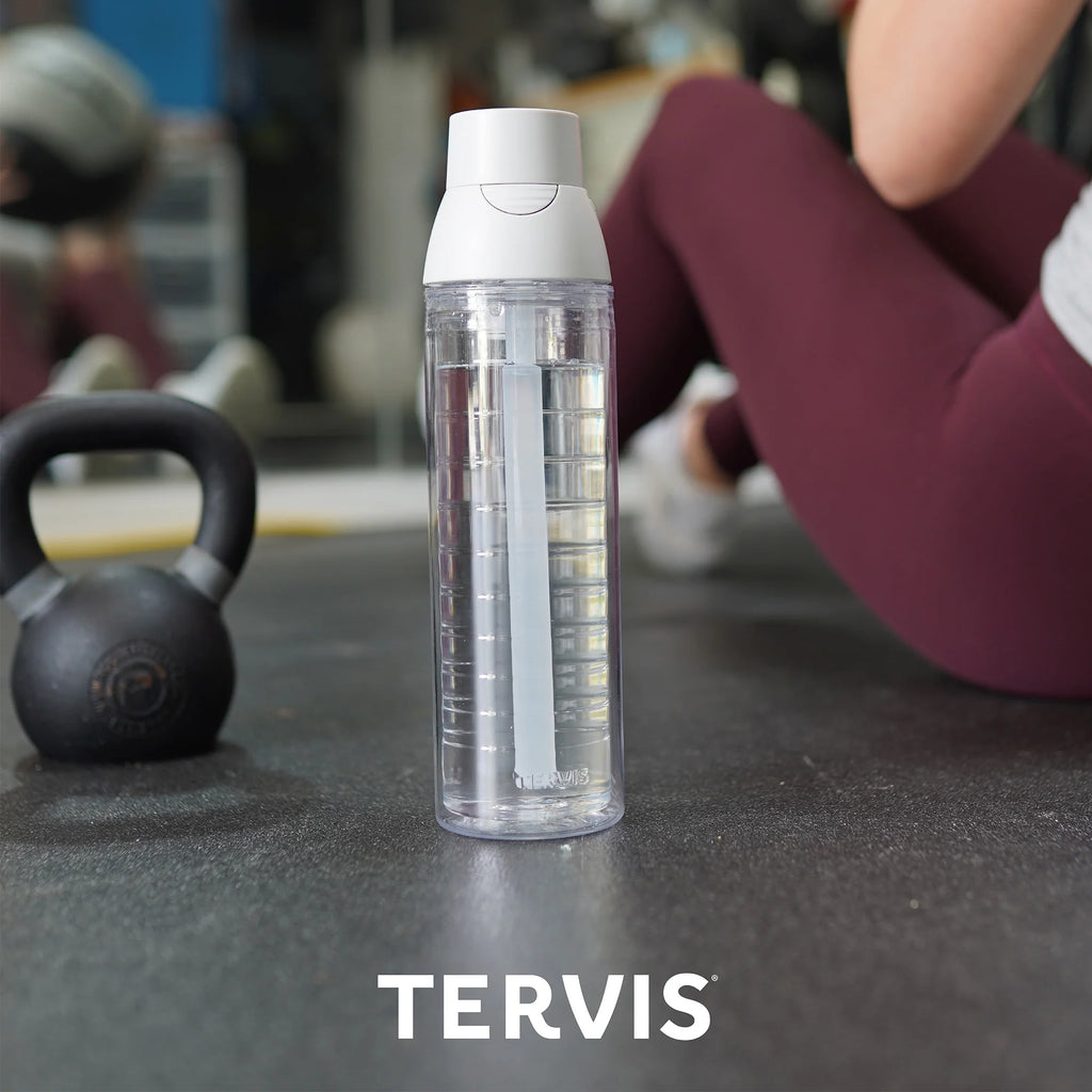Tervis Shamrock Double Walled Insulated Tumbler Travel Cup, 24oz Venture Lite Water Bottle G35471