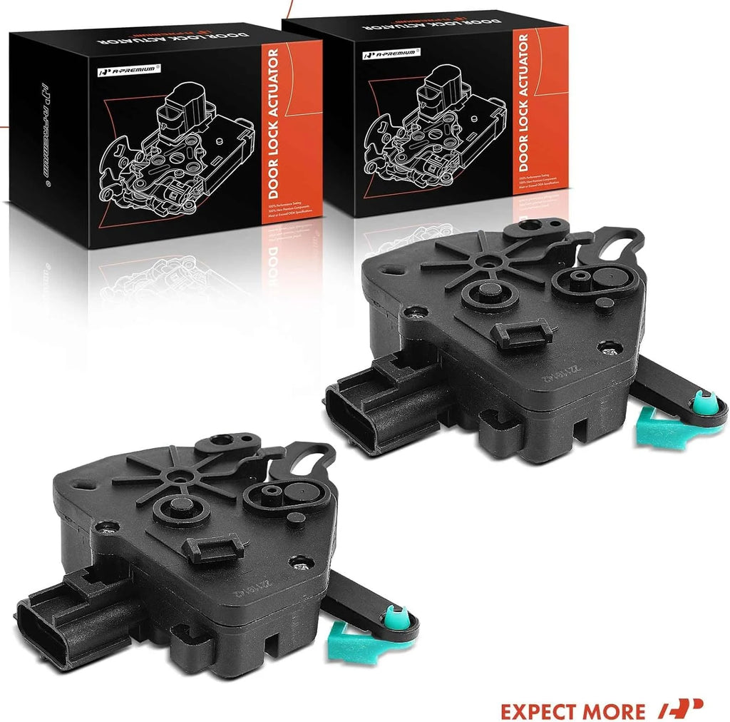 Sliding Door Power Lock Actuators Motors Replacement 2-PC Set B73214
