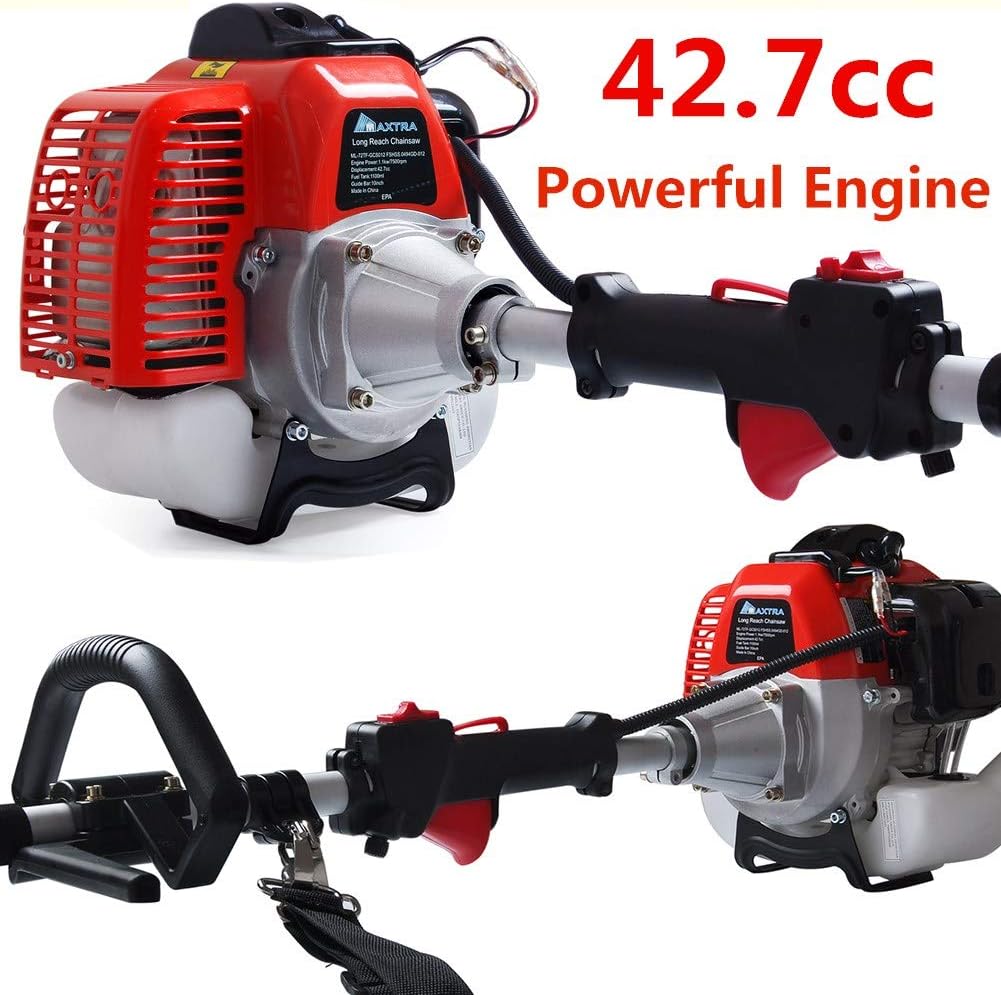 10 inch Gas Cordless Pole Saw with 3.6ft Extension S34625