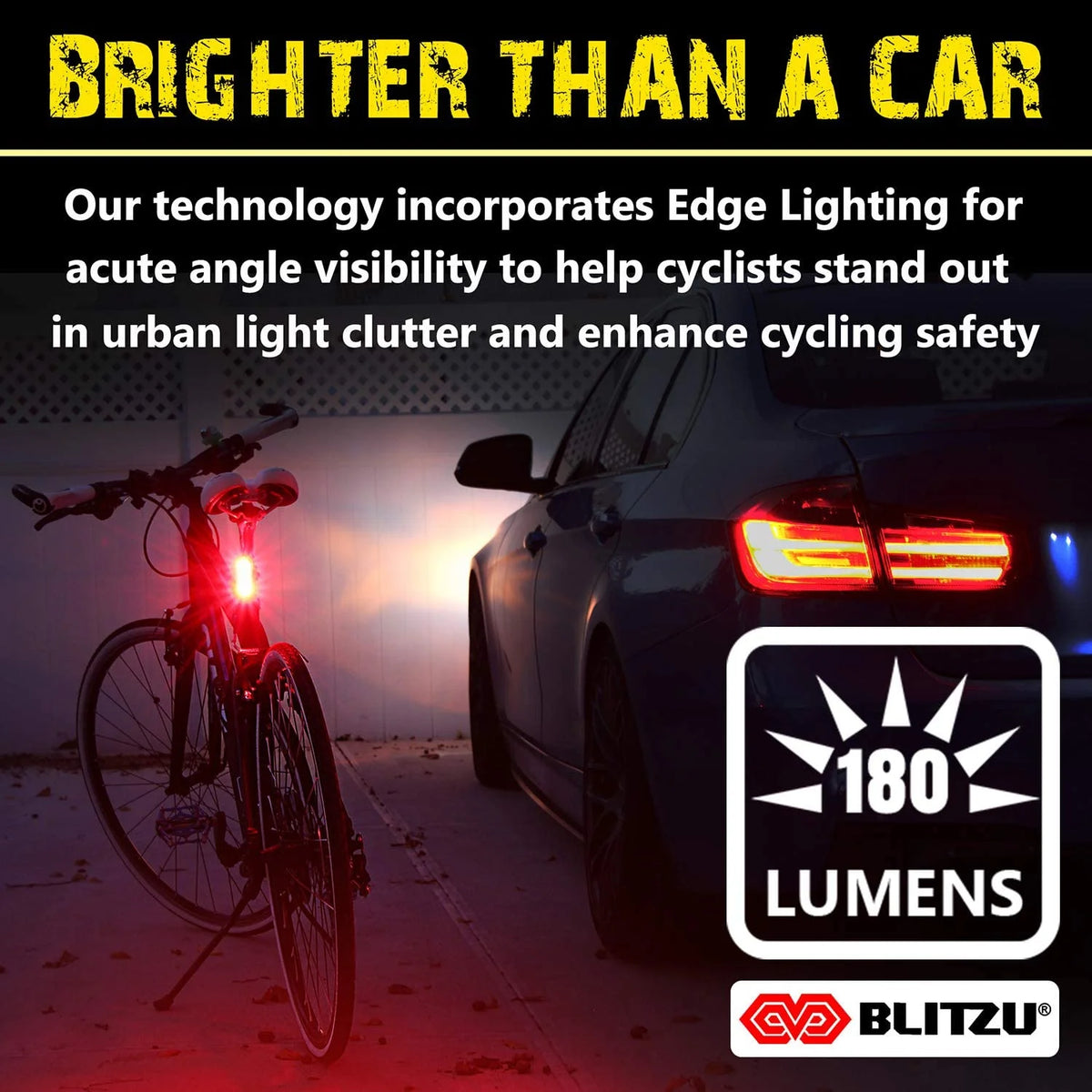 168H Bike Headlight or 168T Tail Light USB Rechargeable LED Bicycle Lights Set Front Back D6217