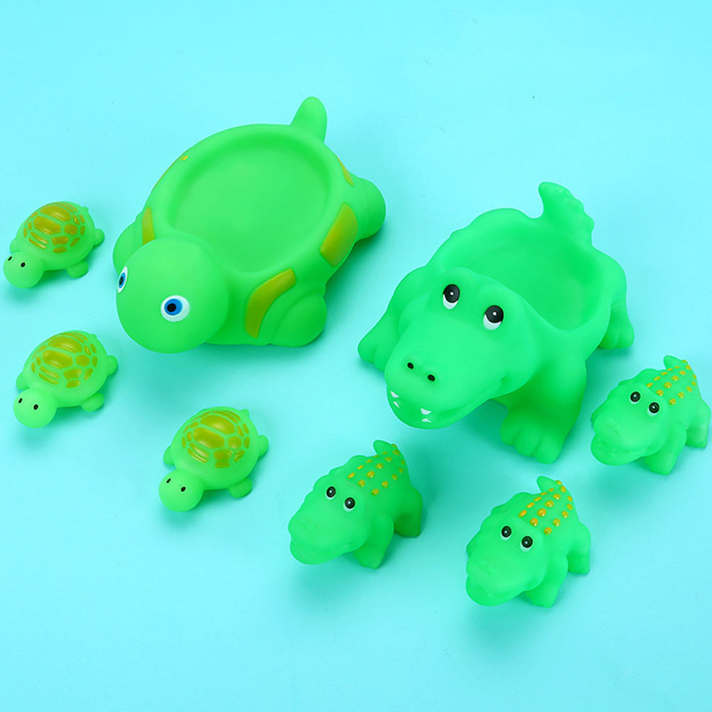 2 Pcs Baby Bath Tub Floating Shower Toys Q673