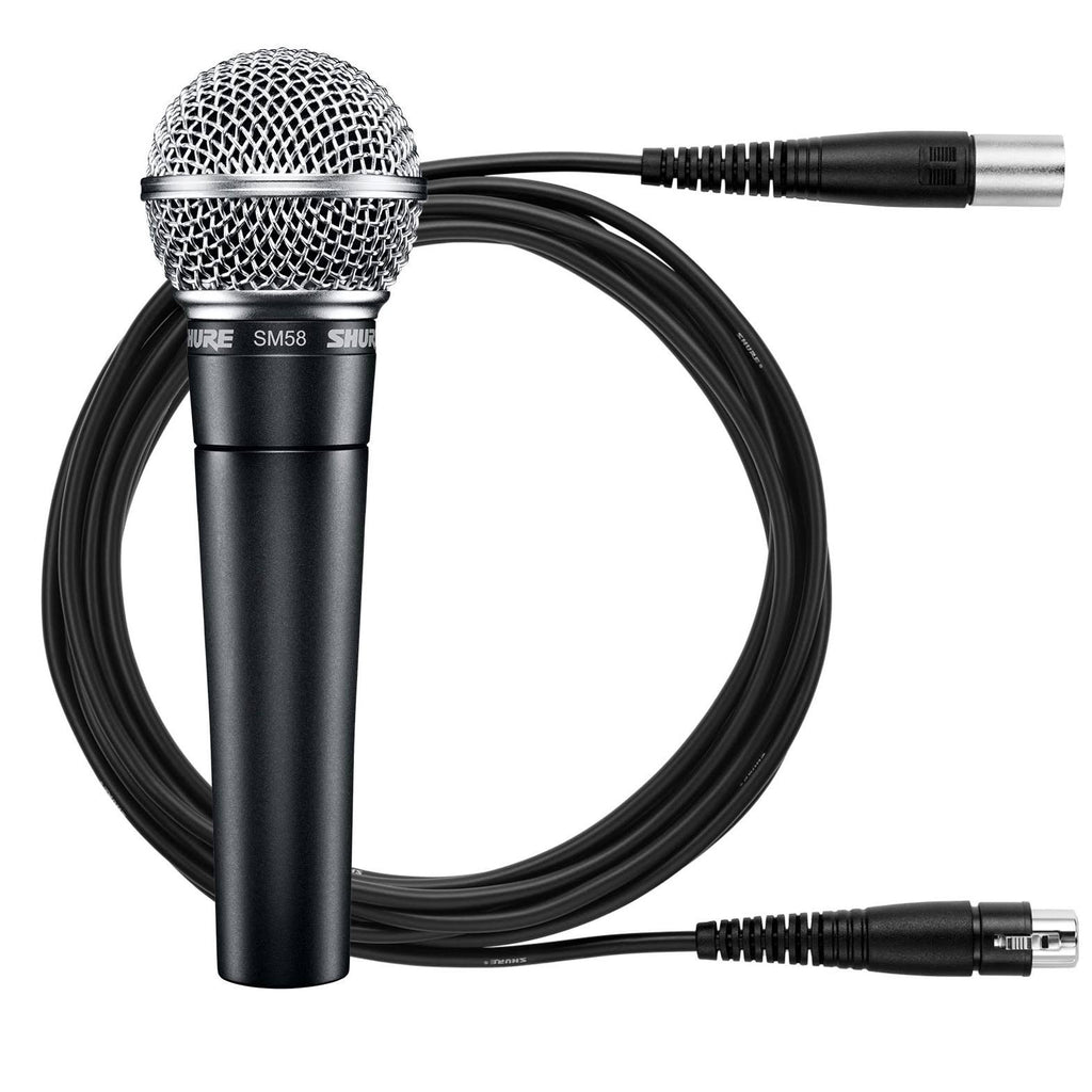 Black Vocal Microphone with XLR Cable N54781