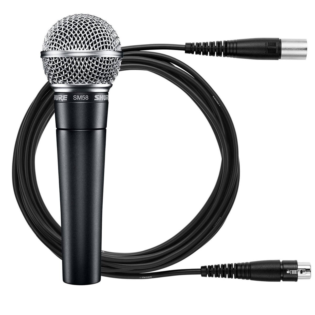Black Vocal Microphone with XLR Cable N54781