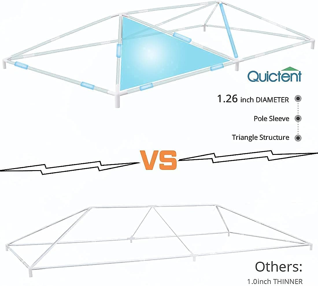 10'x20' Party Tent Canopy with Removable Sidewalls L6059
