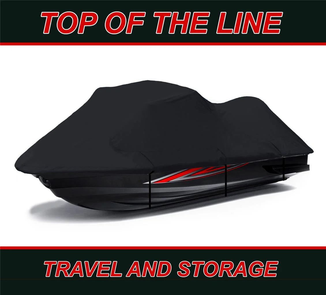 Black 600 Denier JetSki Cover M8003