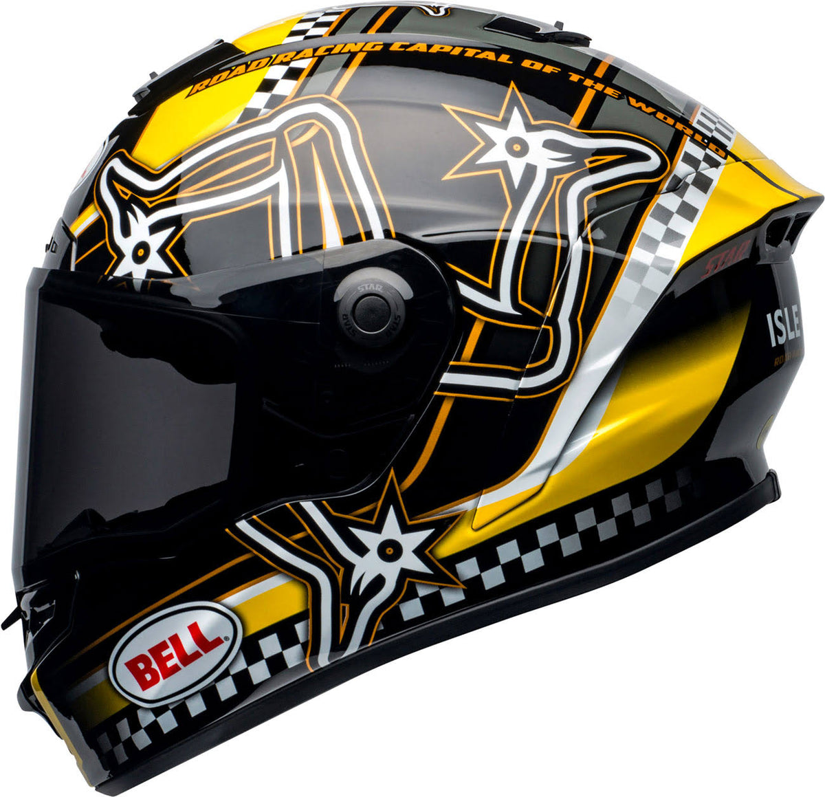 Black / Yellow Helmet Star DLX MIPS M591664