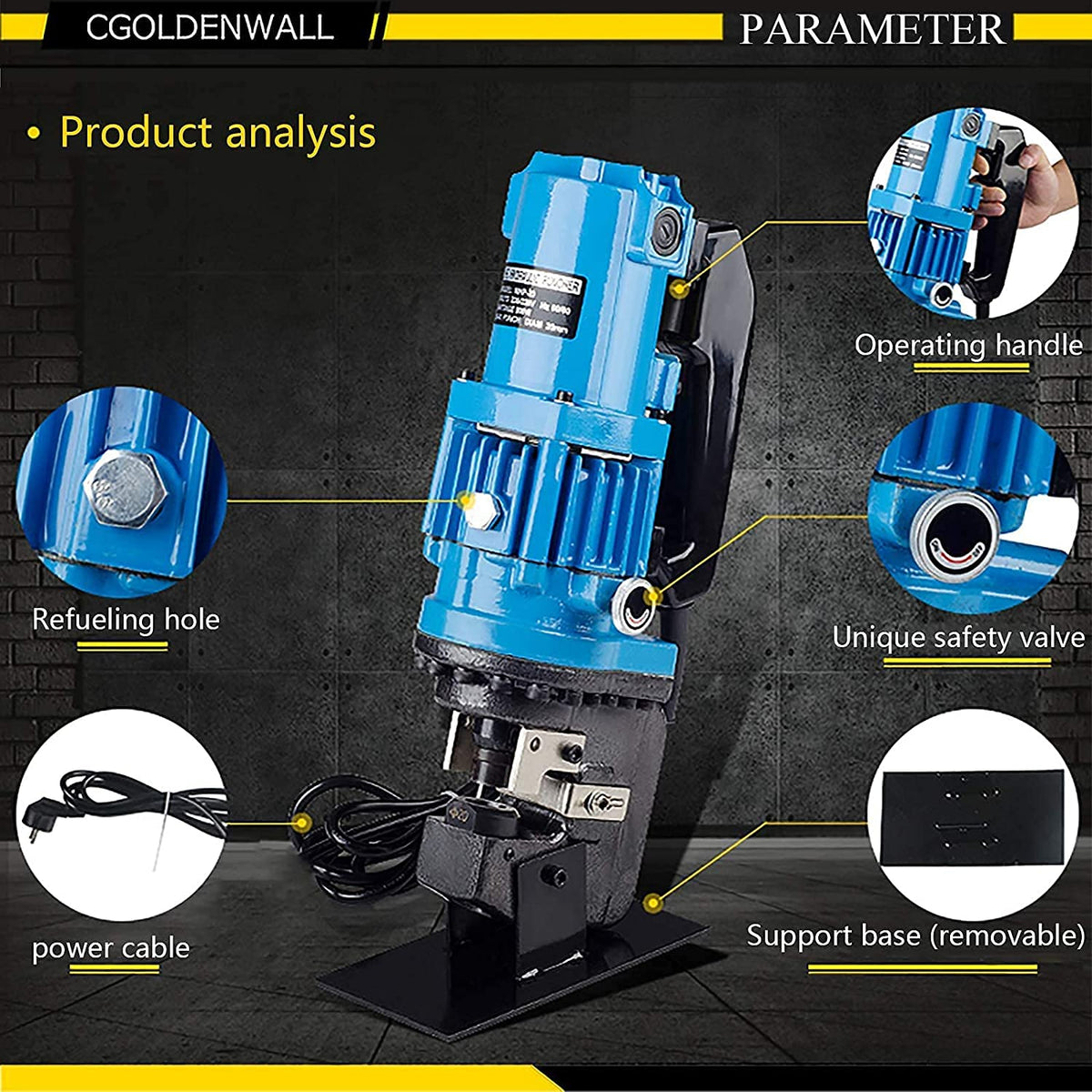 1200W Hydraulic Hole Punching Tool K618247