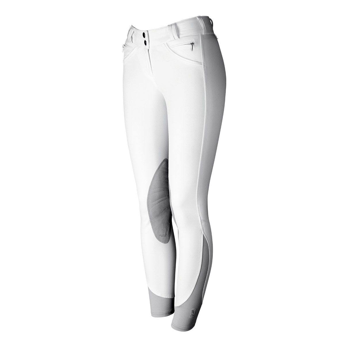 White Knee Patch Breeches I76620
