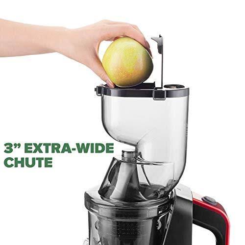 Slow Masticating Juicer Cold Press Extractor with 3 inch Wide Chute O48599
