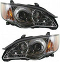 Subaru Legacy Headlight Assembly 2008 2009 Pair w/Bulbs L3289