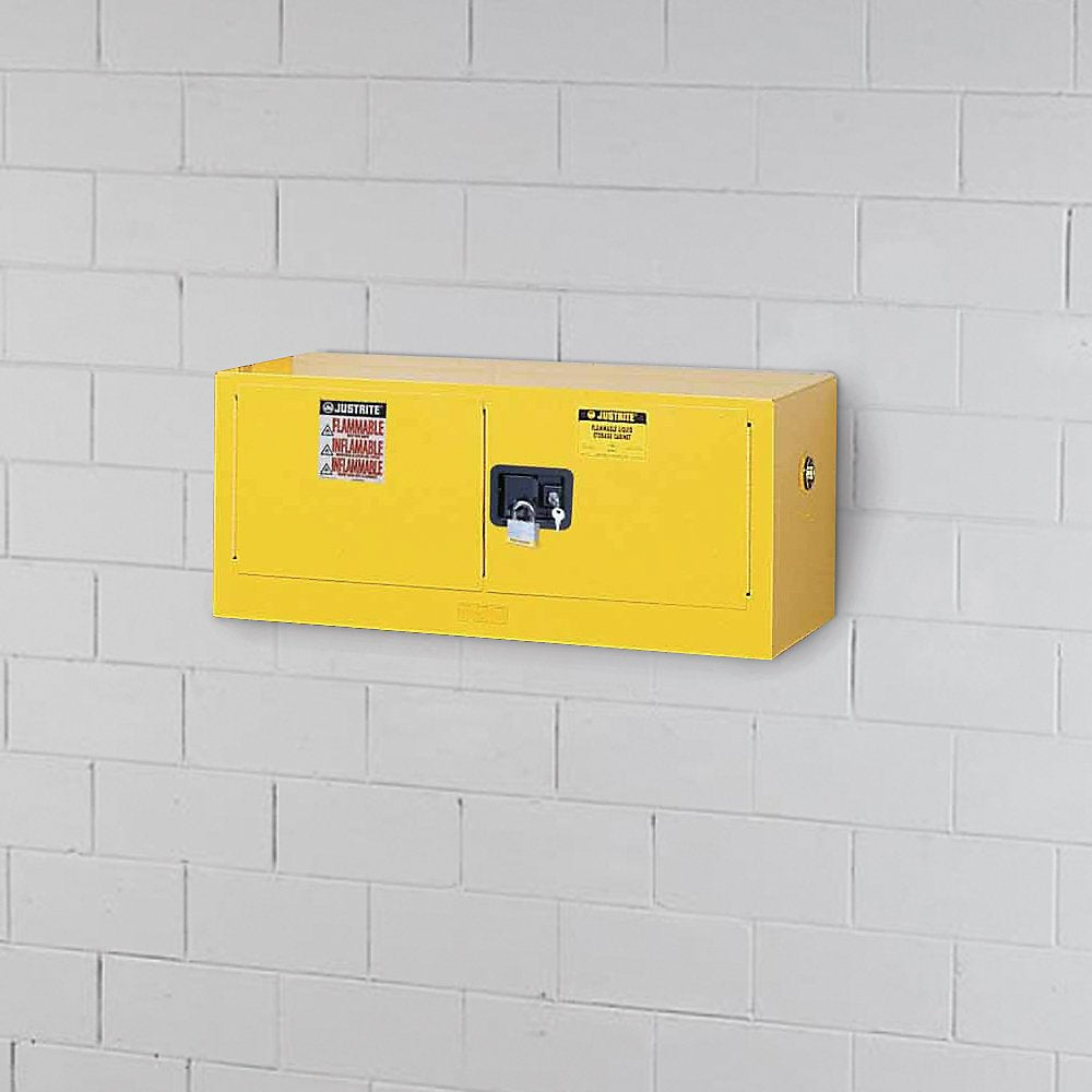 Red 12 Gallon Flammables Safety Storage Cabinet E515