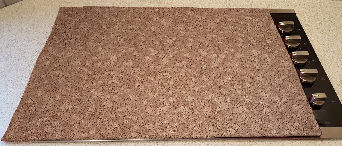 Chocolate Brown Stove Top Cover & Protector E785