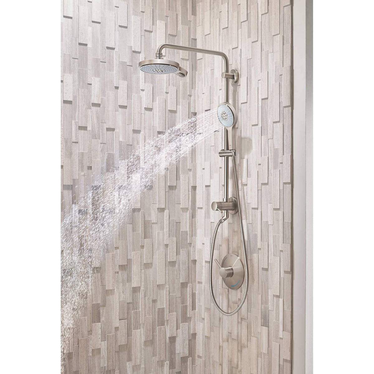 Brushed Nickel Shower Head L61239