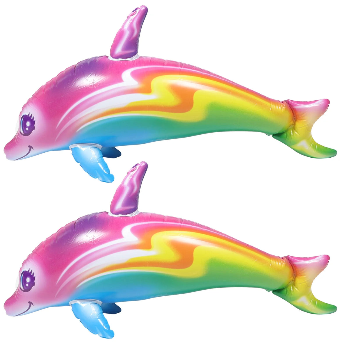 2pcs Big Inflatable Dolphin Toys T61545