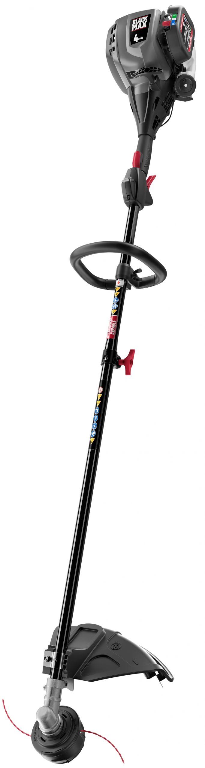 Black 30cc 4-Cycle Straight Shaft String Trimmer X421