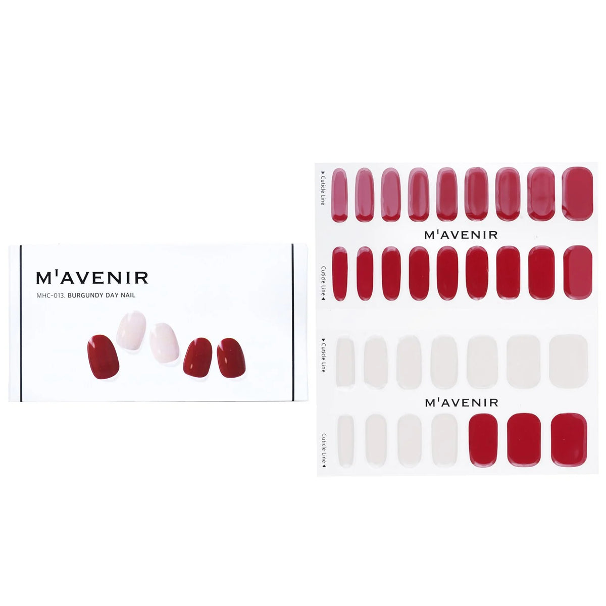 Red Brillante Cherry Nail Sticker 32pcs E3431