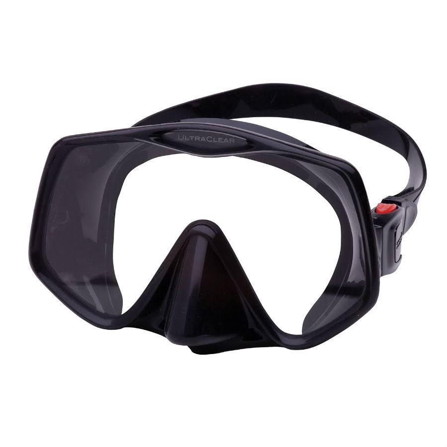 Frameless Scuba Diving Mask - Clear/Purple - Medium E1991