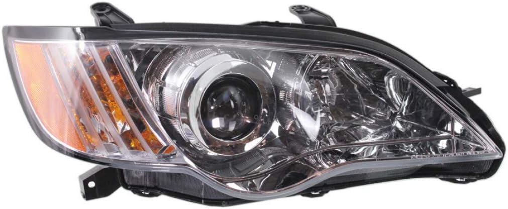 Subaru Legacy Headlight Assembly 2008 2009 Pair w/Bulbs L3289
