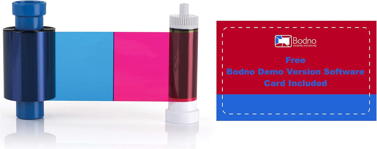 10 x Color Ribbon YMCKO 300 Prints N161870
