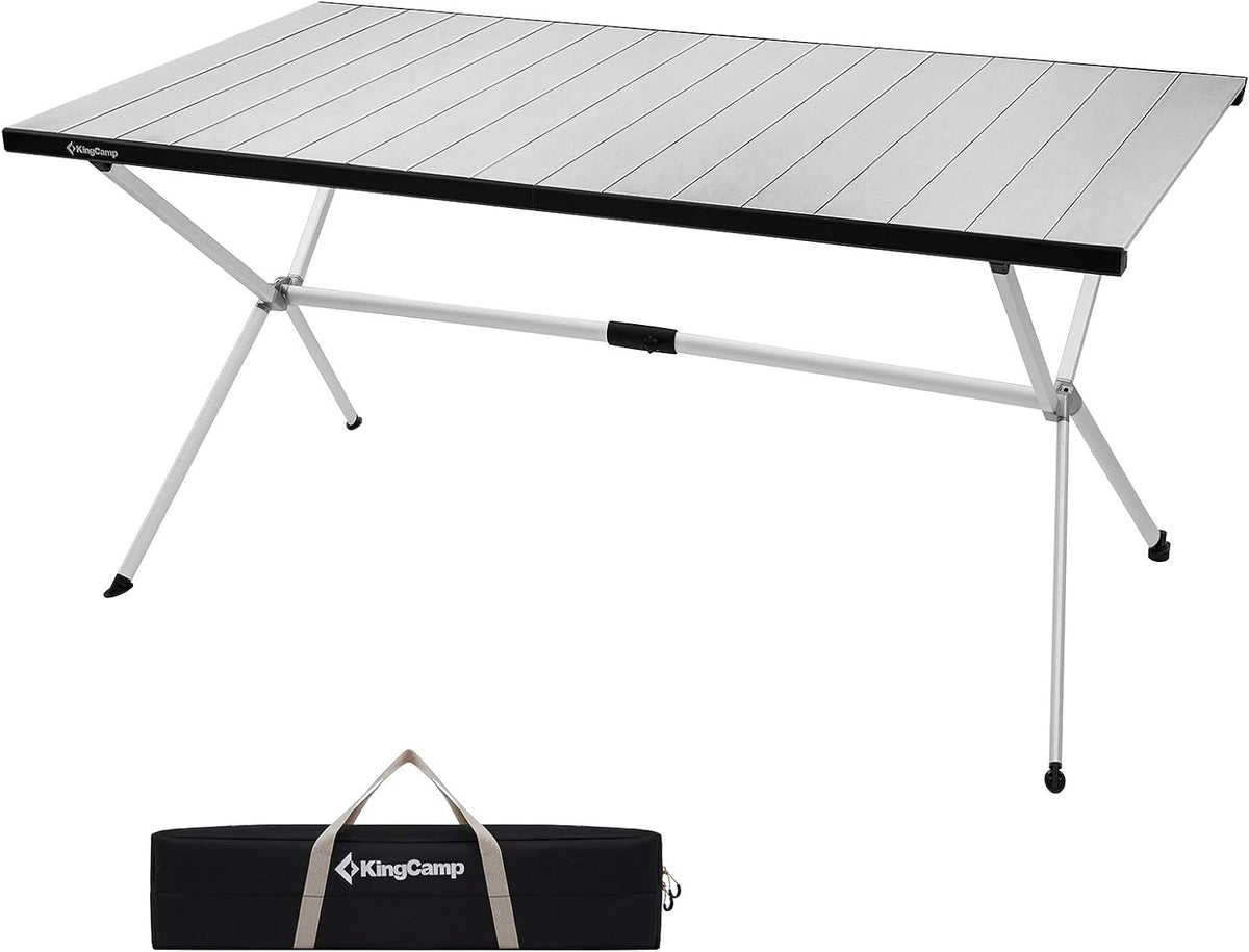 Aluminum Folding Camping Table 53.5X27.5 J8905