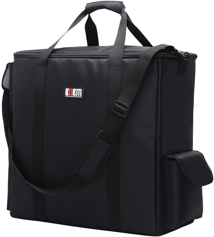 Padded Nylon Carrying Case for Computer Tower PC Chassis, Monitor, Keyboard, Cable and Mouse I555919