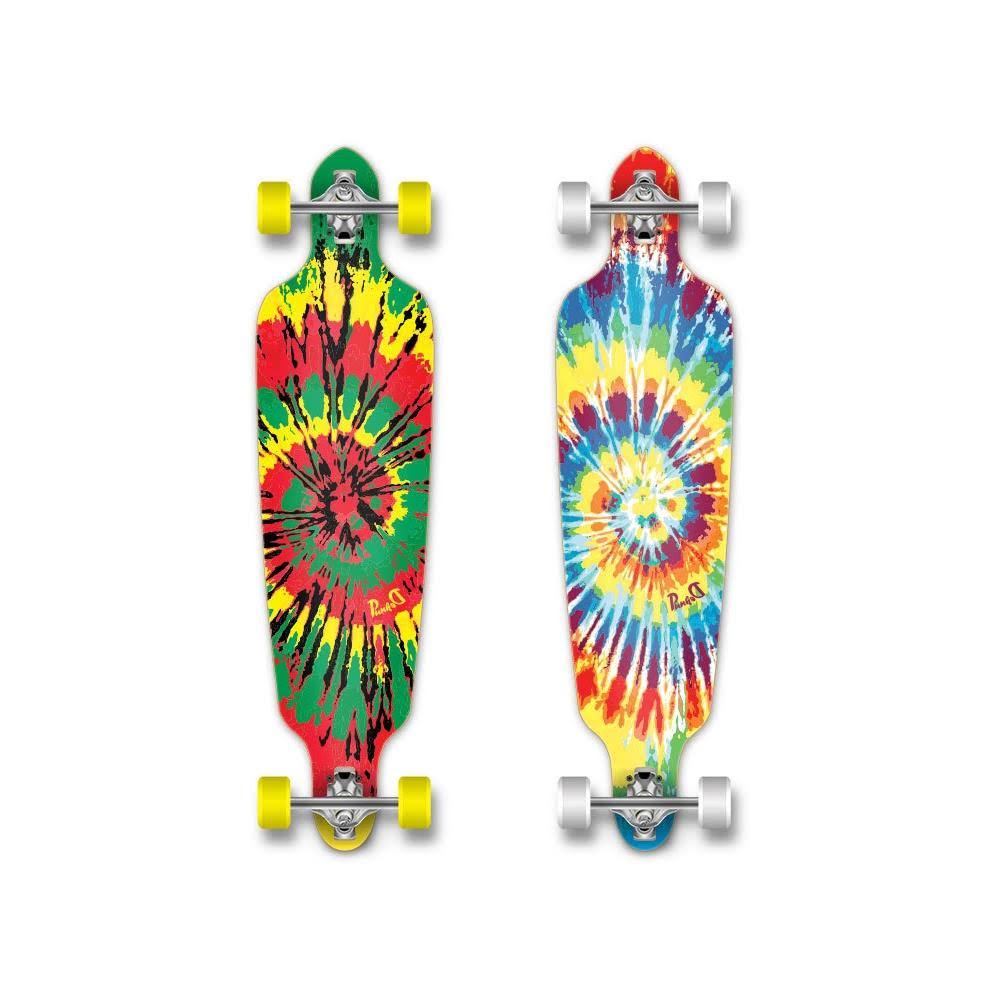 Tiedye Drop Through Longboard Complete A25562
