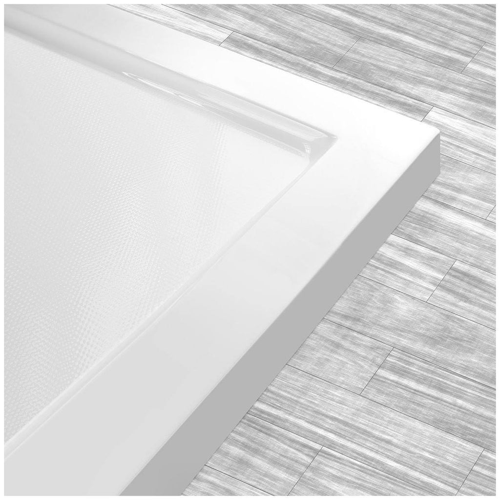 White 48 x 34 Threshold Shower Base Pan M32124