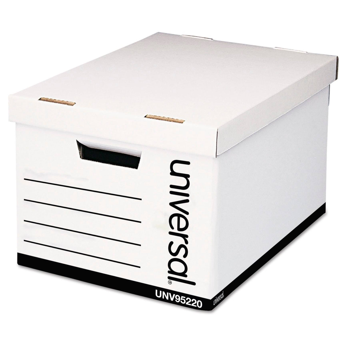 Storage box Letter white (pack of 12) Y451