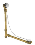 1-1/2x22 Brass Bath Waste and Overflow Drain B164798
