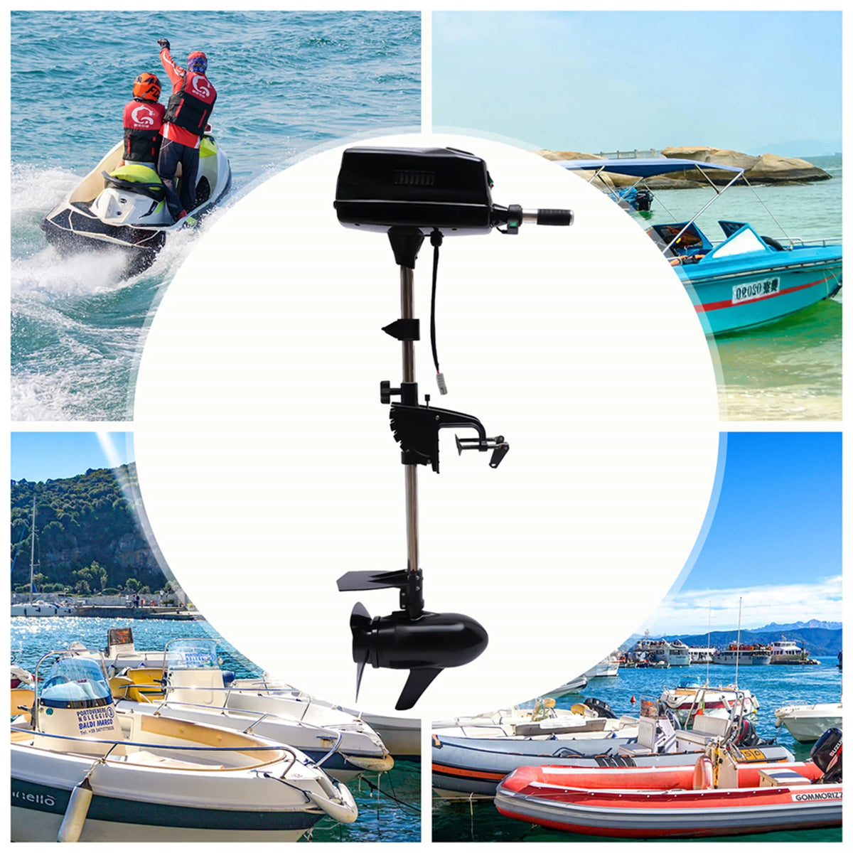 2.2KW Electric Outboard Motor Boat Engine R860392